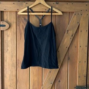 Lululemon black y tank